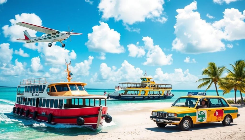 Great Exuma transportation options Great Exuma transportation options