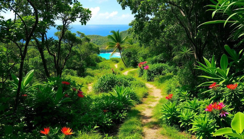 Hiking trails in Vieques National Wildlife Refuge Hiking trails in Vieques National Wildlife Refuge