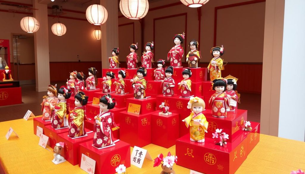 Hina Matsuri dolls display Hina Matsuri dolls display