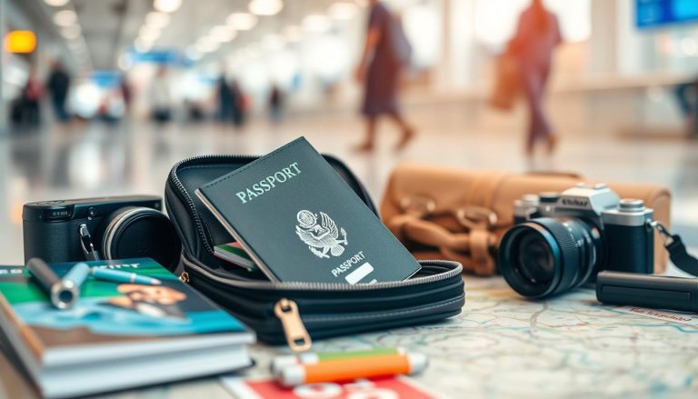 How can I protect my passport and important documents while traveling?