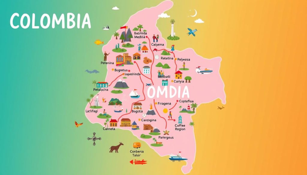 Ideal 10-day Colombia travel route itinerary Ideal 10-day Colombia travel route itinerary