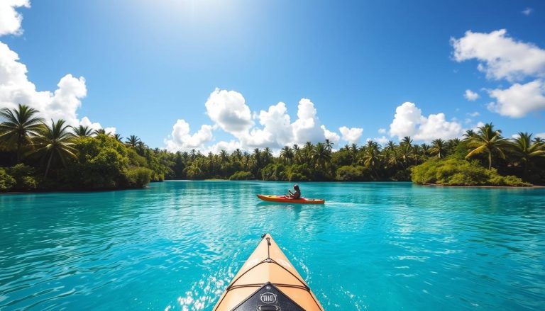 Kayaking adventures North Caicos