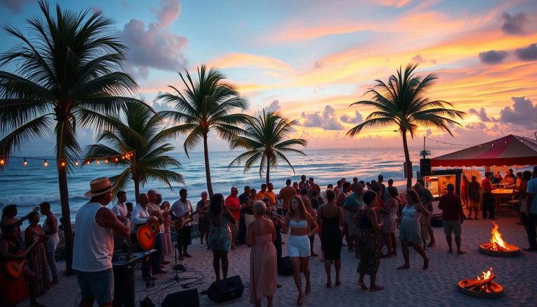 Live music scene in Great Exuma