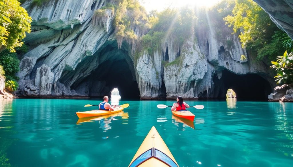 Lucayan Caves paddling excursions Lucayan Caves paddling excursions