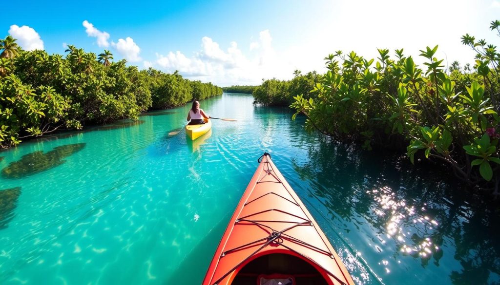 Lucayan National Park kayak trails Lucayan National Park kayak trails