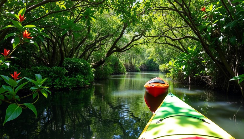 Lucayan National Park kayaking Lucayan National Park kayaking