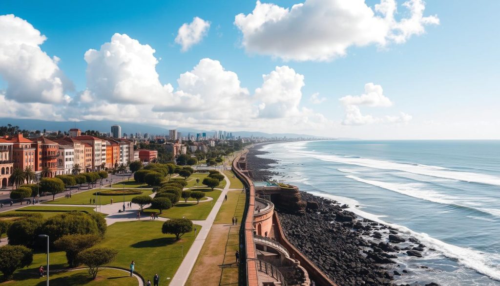 Malecón in Lima Malecón in Lima