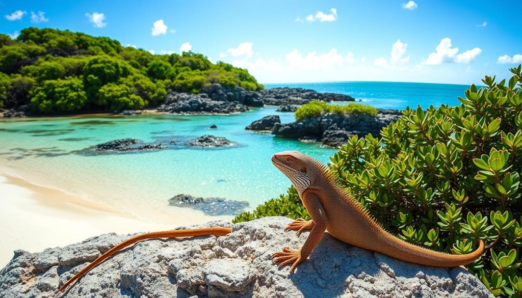 North Caicos Rock Iguana habitats North Caicos Rock Iguana habitats