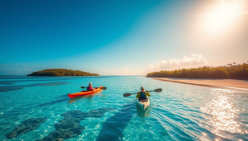 North Caicos kayaking adventures North Caicos kayaking adventures