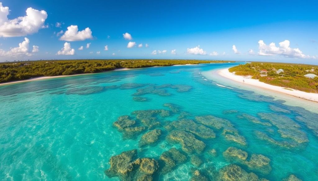 North Caicos kayaking routes North Caicos kayaking routes