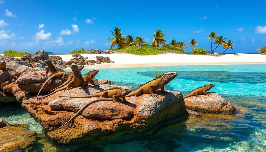North Caicos wildlife tours Rock Iguanas North Caicos wildlife tours Rock Iguanas