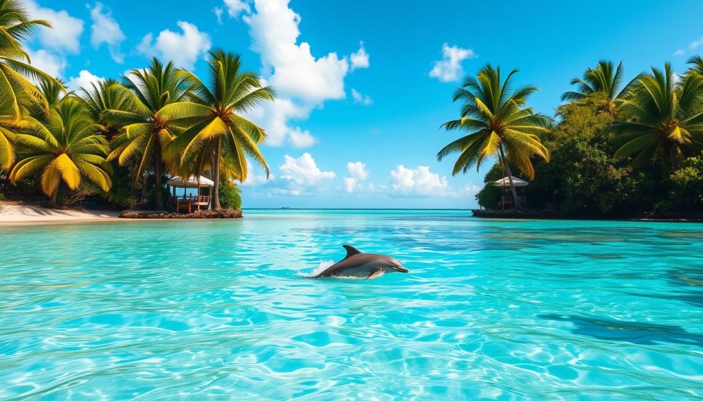 Paradise Island dolphin swim Paradise Island dolphin swim