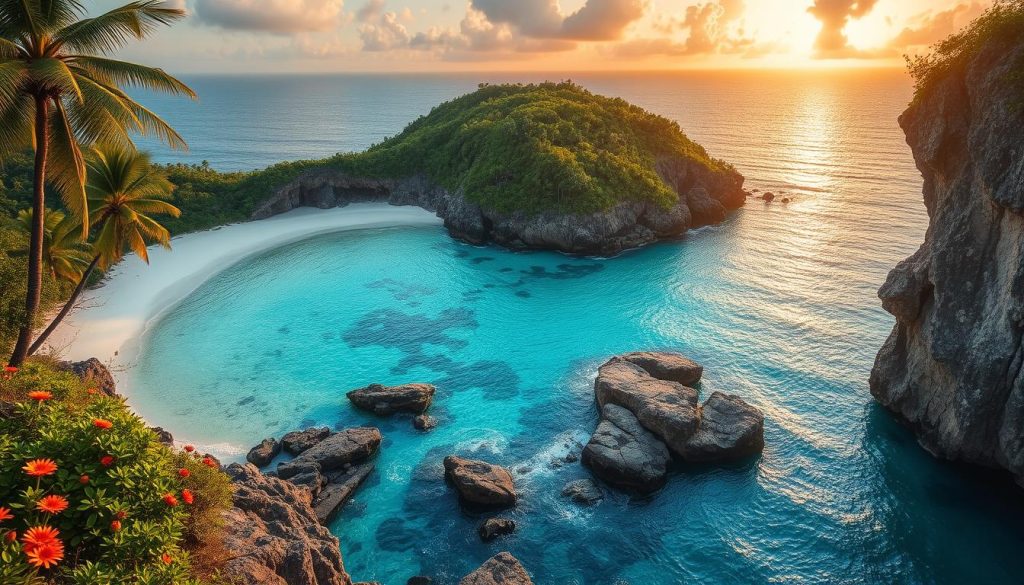 Paradise Island landscape Paradise Island landscape