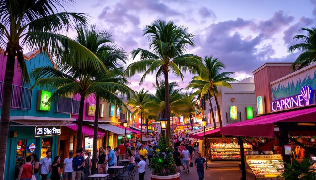 Paradise Island shopping and entertainment Paradise Island shopping and entertainment