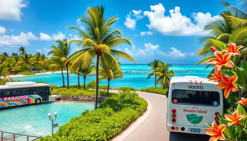 Paradise Island shuttle from Nassau Paradise Island shuttle from Nassau
