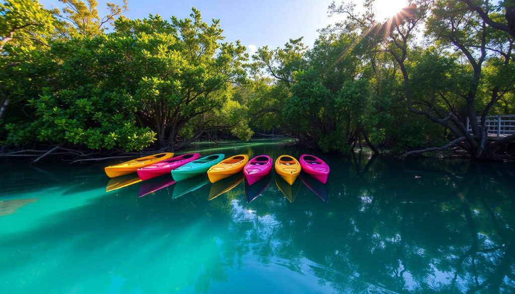 Peterson Cay mangrove kayak rental Peterson Cay mangrove kayak rental