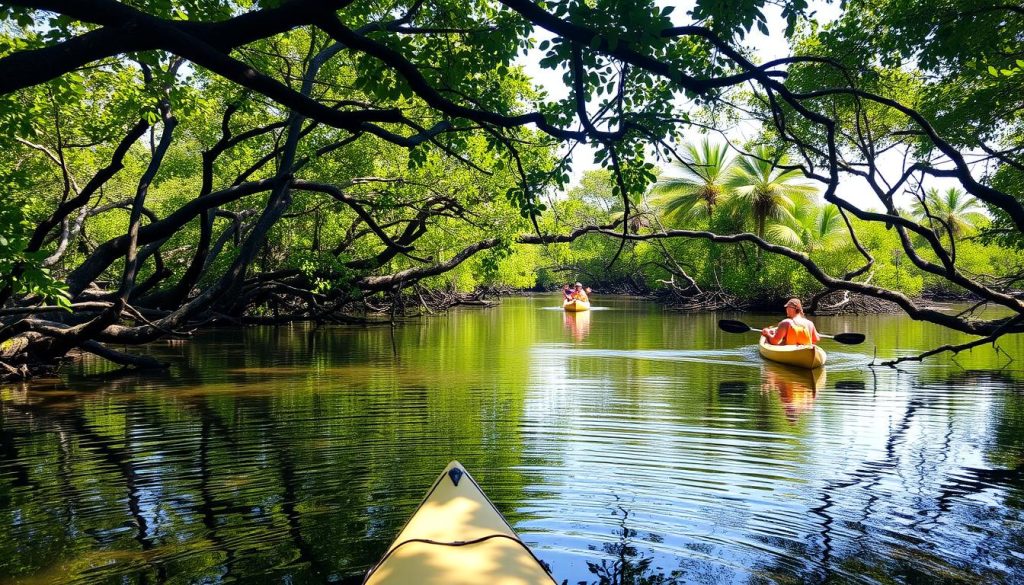 Peterson Cay mangroves kayaking tour Peterson Cay mangroves kayaking tour