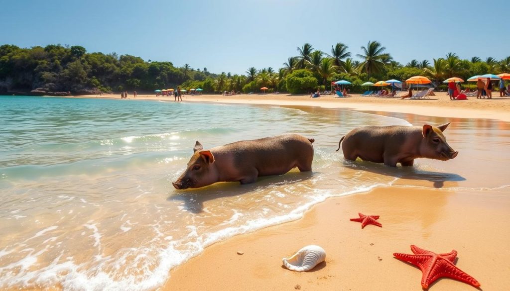 Pig Beach experience Pig Beach experience