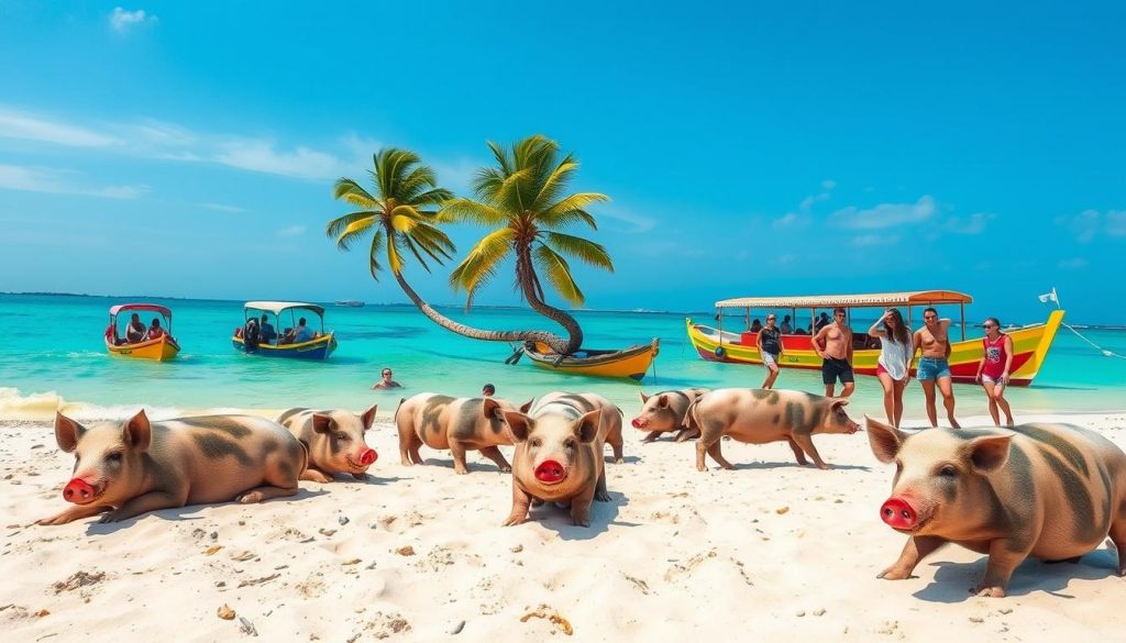 Popular pig beach tours Popular pig beach tours