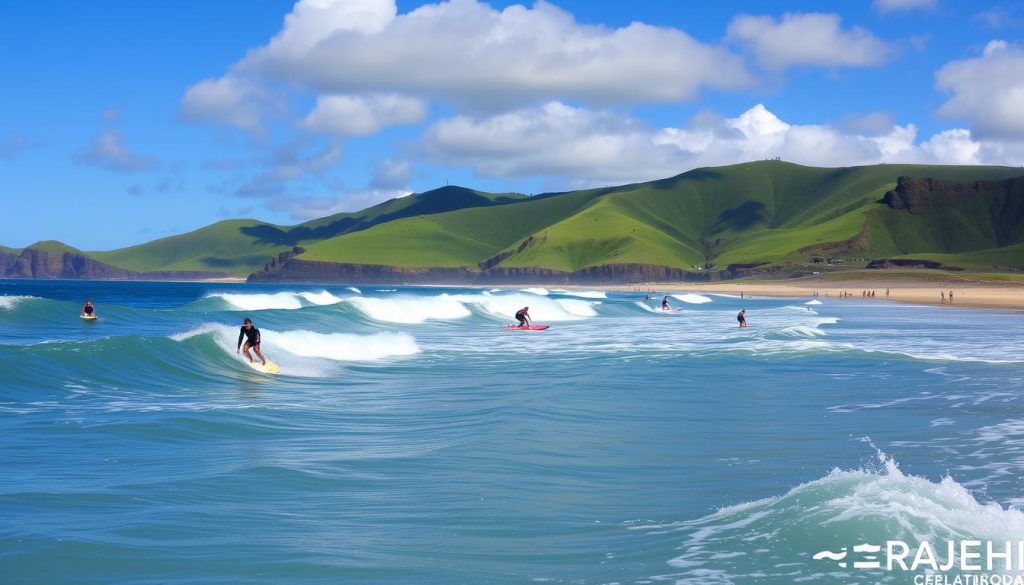 Raglan surfing Raglan surfing