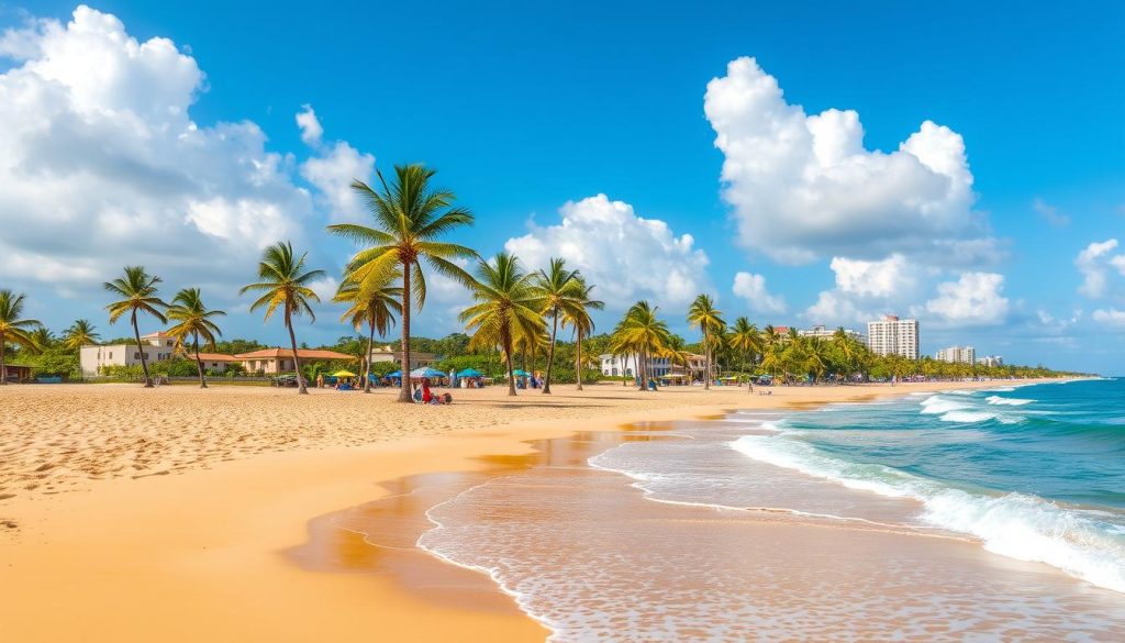 San Juan beach scene San Juan beach scene