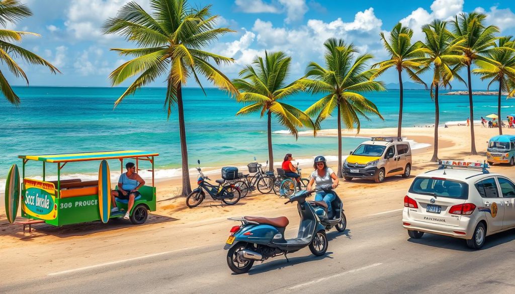 San Juan beach transportation San Juan beach transportation