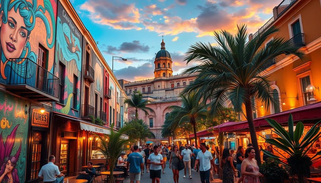 San Juan's art scene and nightlife San Juan's art scene and nightlife