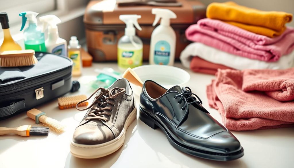Shoe Cleaning Preparation Shoe Cleaning Preparation