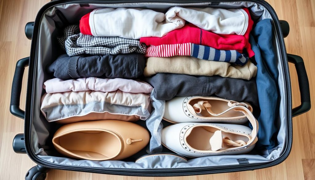 Shoe Packing Strategies in Luggage Shoe Packing Strategies in Luggage