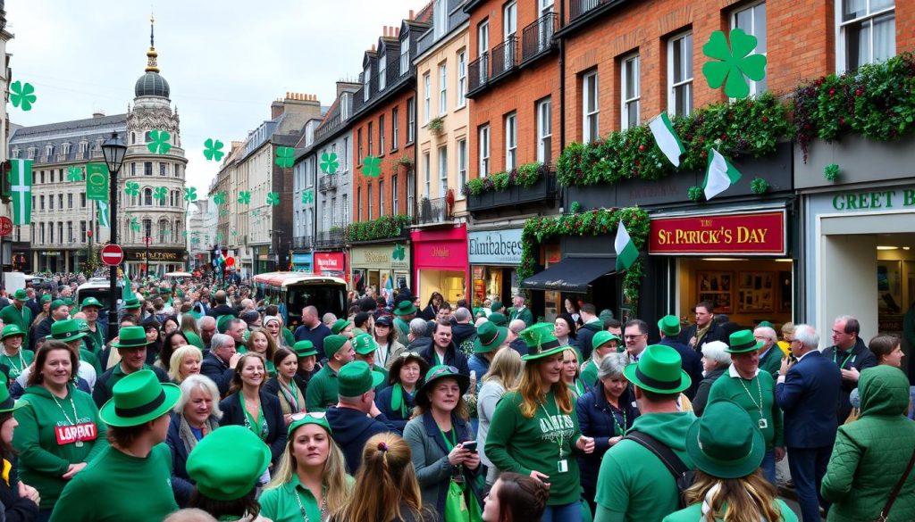 St. Patrick's Day celebrations in Dublin St. Patrick's Day celebrations in Dublin
