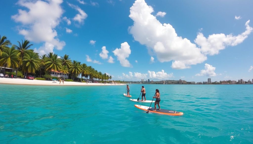 Stand-Up Paddleboarding in San Juan Stand-Up Paddleboarding in San Juan