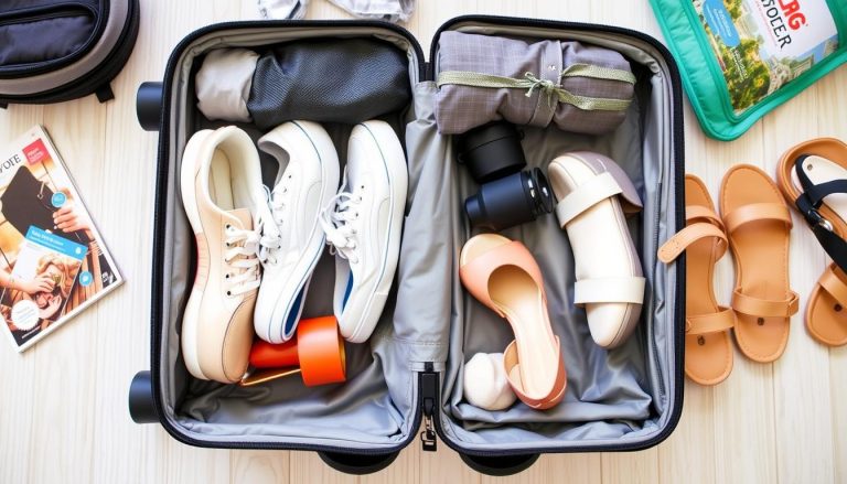 Tips for Keeping Shoes Organized in Luggage