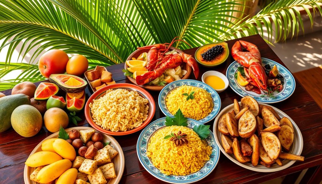 Traditional Caribbean dishes Traditional Caribbean dishes