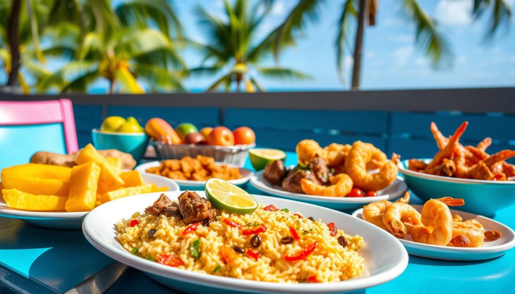 Traditional Caribbean dishes Traditional Caribbean dishes