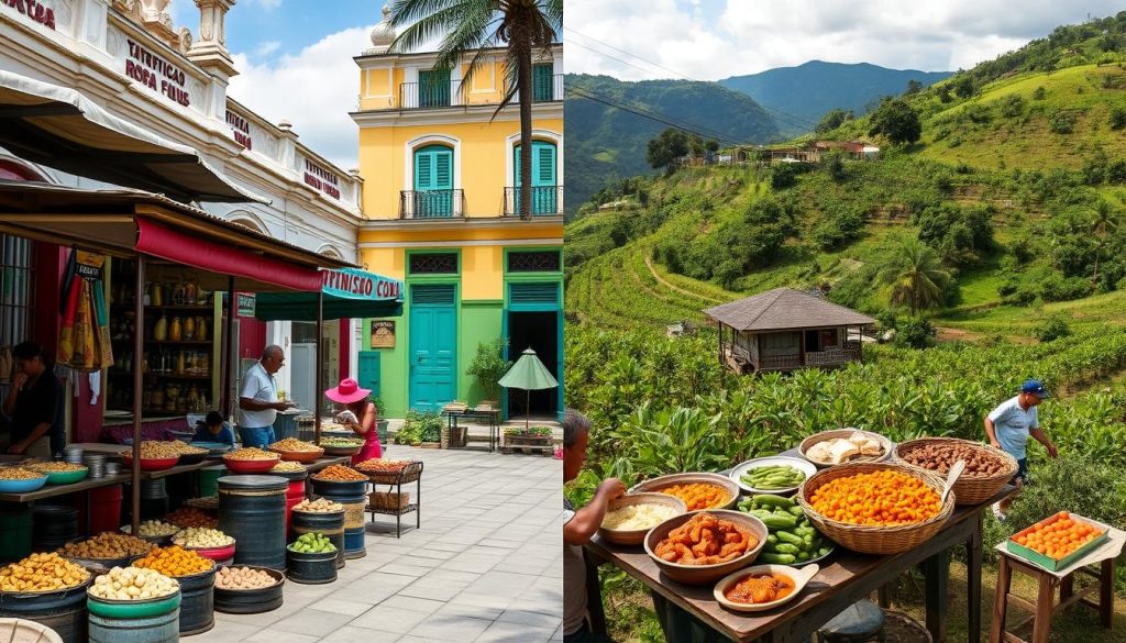 Trinidad versus ViƱales food scene Trinidad versus ViƱales food scene