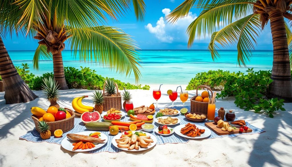 Varadero day trip to Cayo Blanco food options Varadero day trip to Cayo Blanco food options