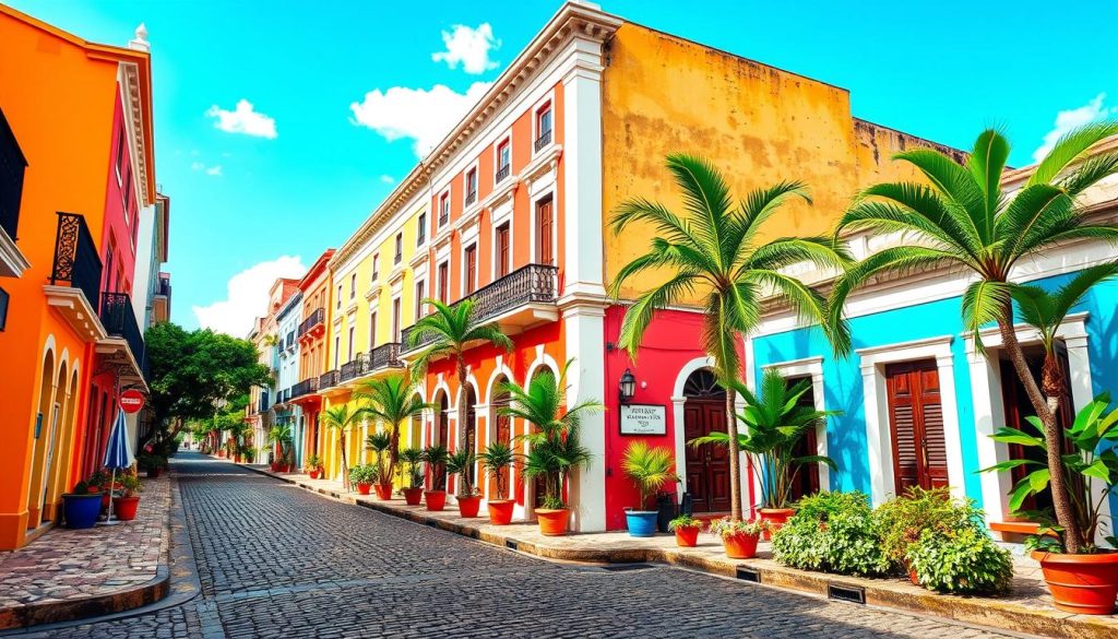 Viejo San Juan streets Viejo San Juan streets