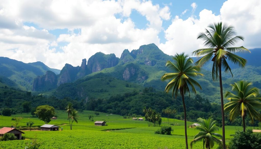ViƱales Valley landscape ViƱales Valley landscape