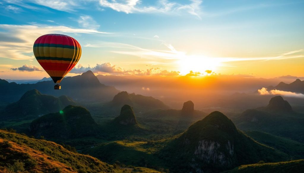 ViƱales balloon ride experience ViƱales balloon ride experience