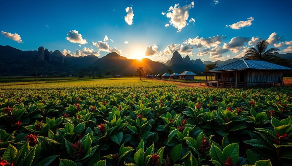 ViƱales tobacco farm ViƱales tobacco farm