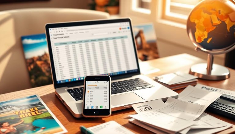 What are the best ways to track and organize travel expenses?