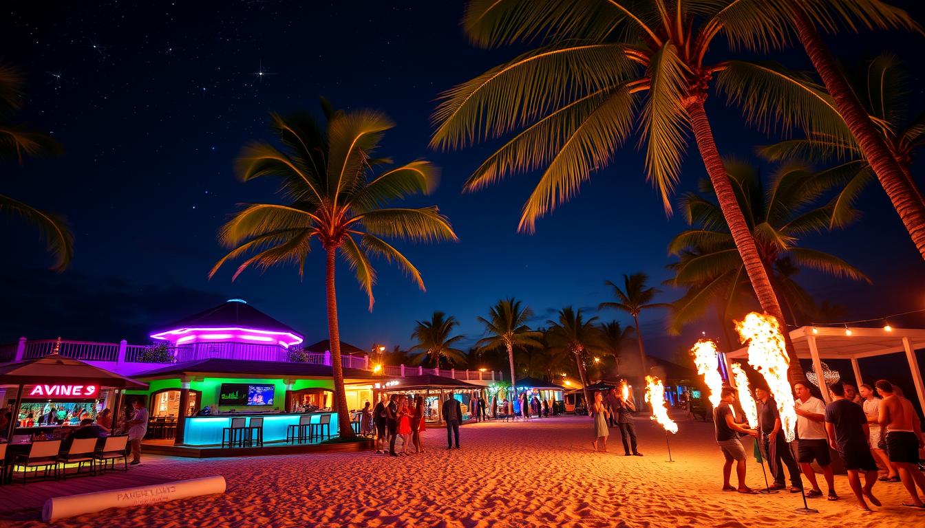 What is the nightlife like on Paradise Island?