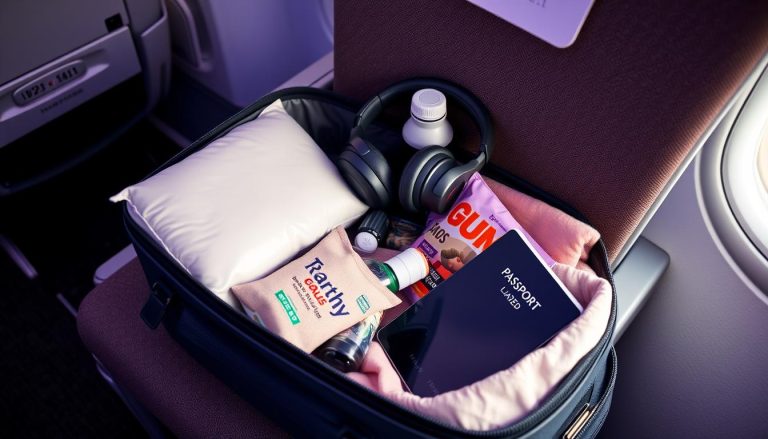 What should I pack in a carry-on for long flights?