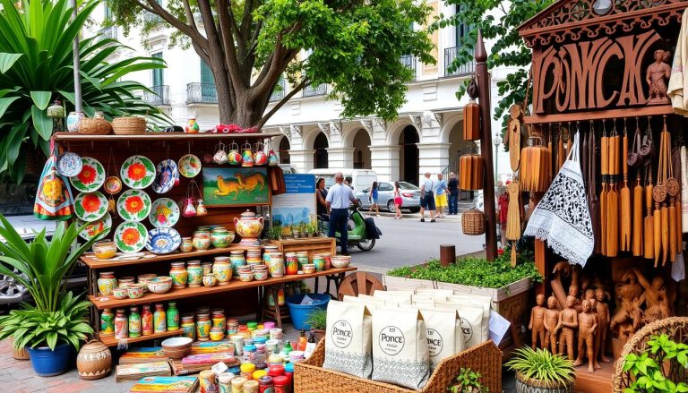 What souvenirs should I buy in Ponce, Puerto Rico?