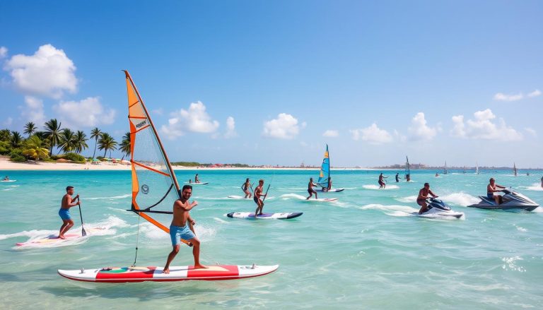 What water sports are available in San Juan?