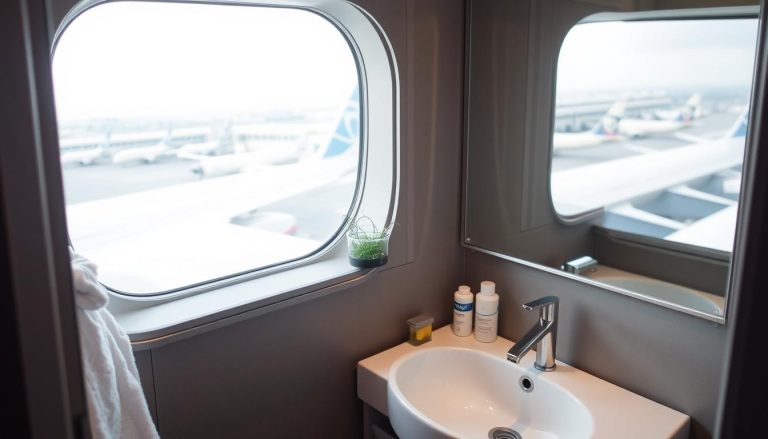 What's the best way to freshen up after a long-haul flight?