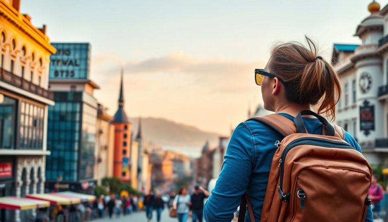 What's the best way to secure valuables while sightseeing?