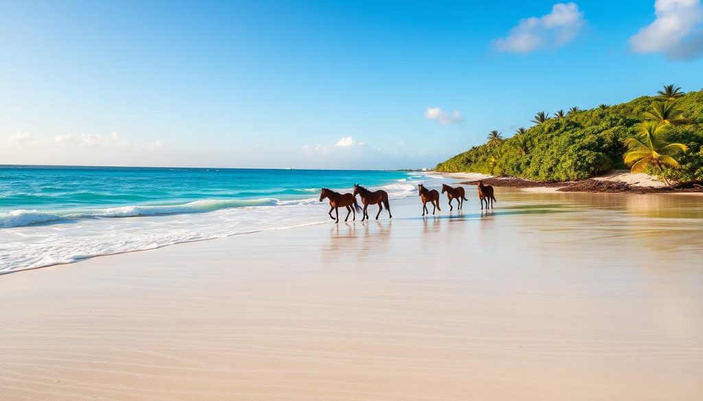 beach horseback riding North Caicos beach horseback riding North Caicos