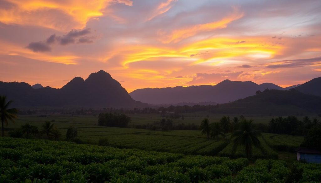 best views in ViƱales - sunrise or sunset best views in ViƱales - sunrise or sunset