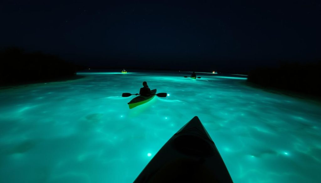 bioluminescent kayak adventures bioluminescent kayak adventures